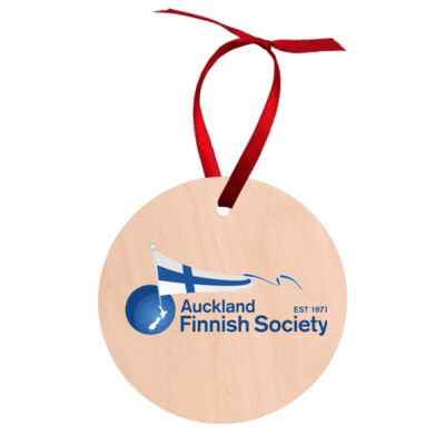 AFS - Round Wood Ornament Thumbnail